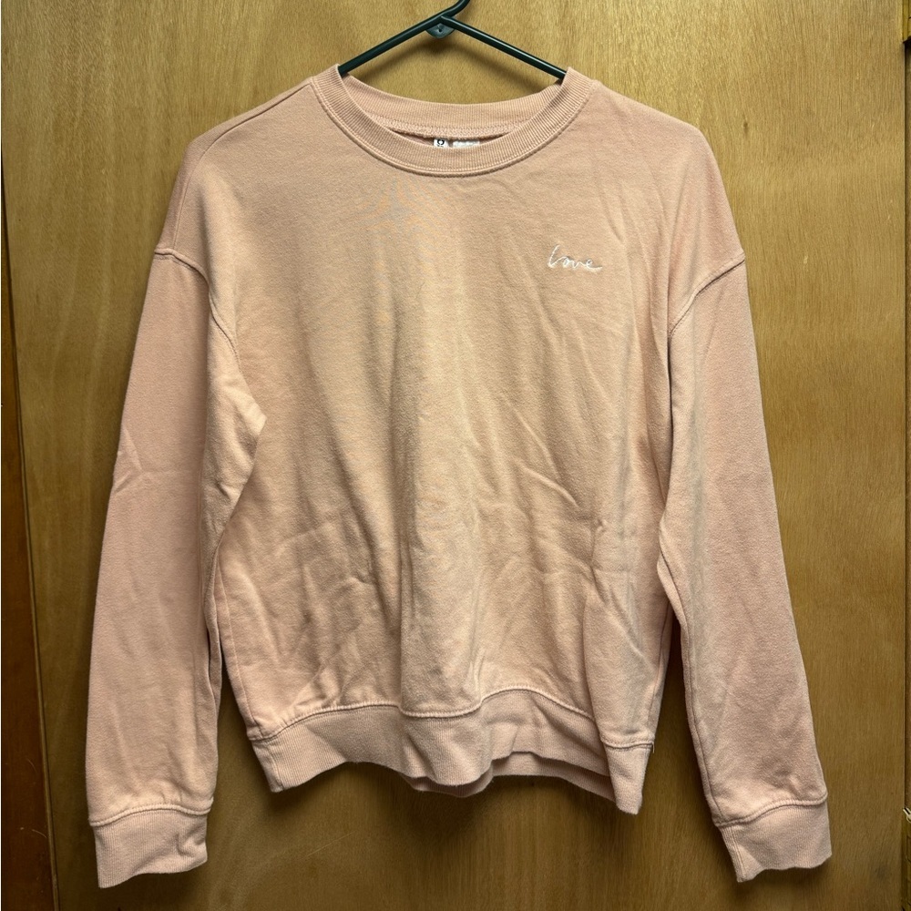 DIVIDED pink crewneck size M​